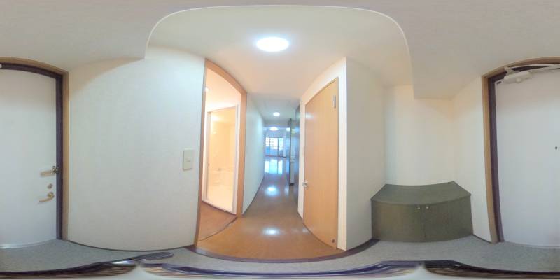 パノラマ画像玄関