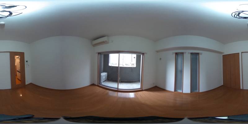 パノラマ画像洋室