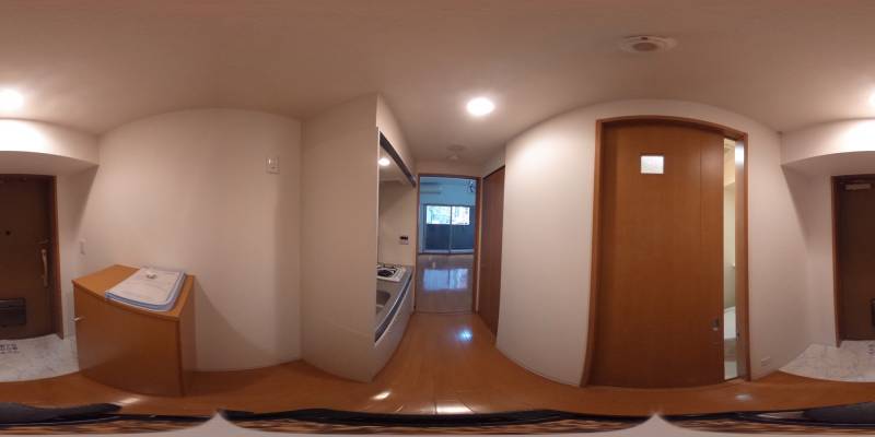 パノラマ画像玄関