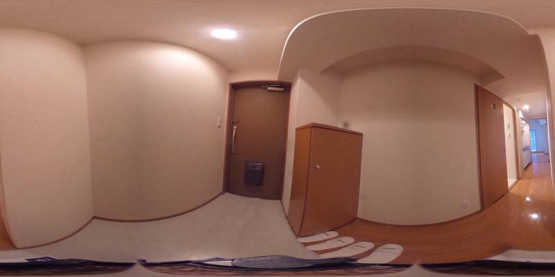 パノラマ画像玄関