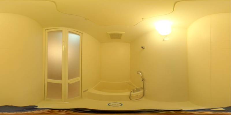 パノラマ画像バスルーム