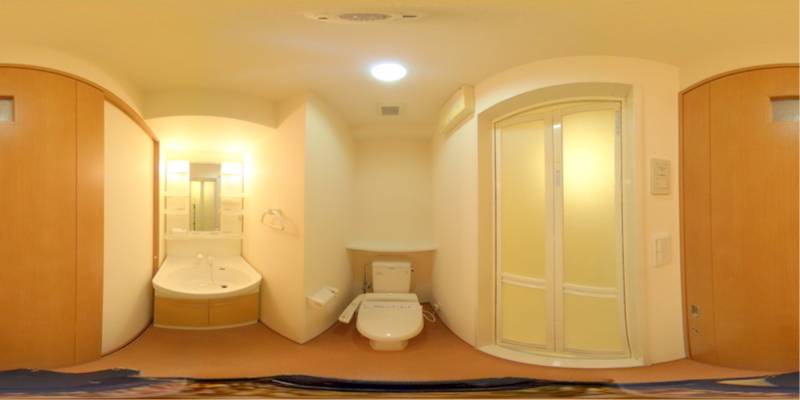 パノラマ画像トイレ