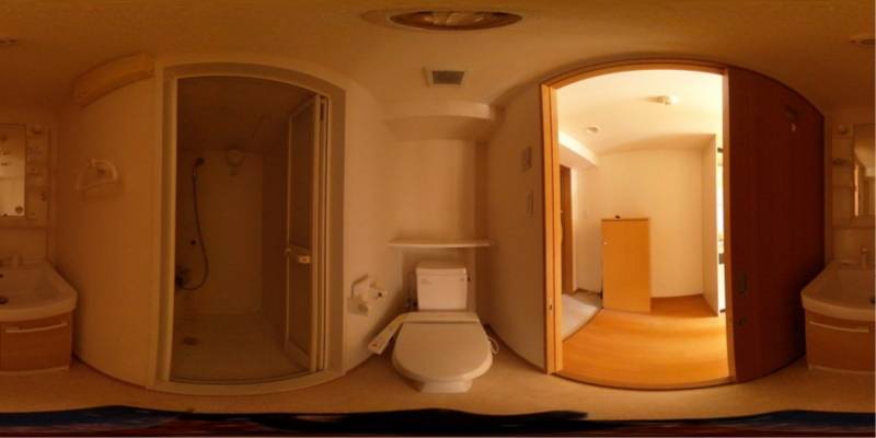 パノラマ画像トイレ