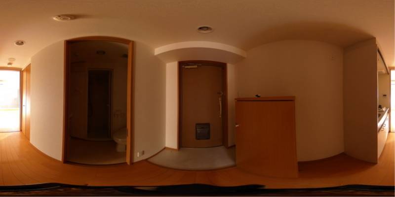 パノラマ画像玄関