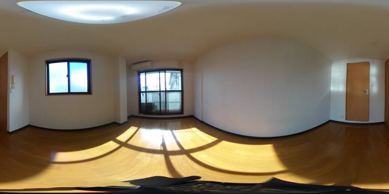 パノラマ画像洋室