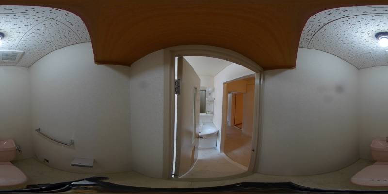 パノラマ画像トイレ