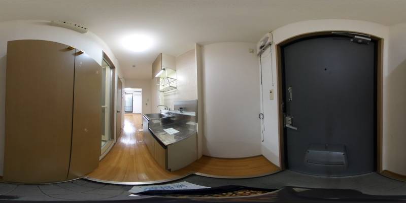 パノラマ画像玄関