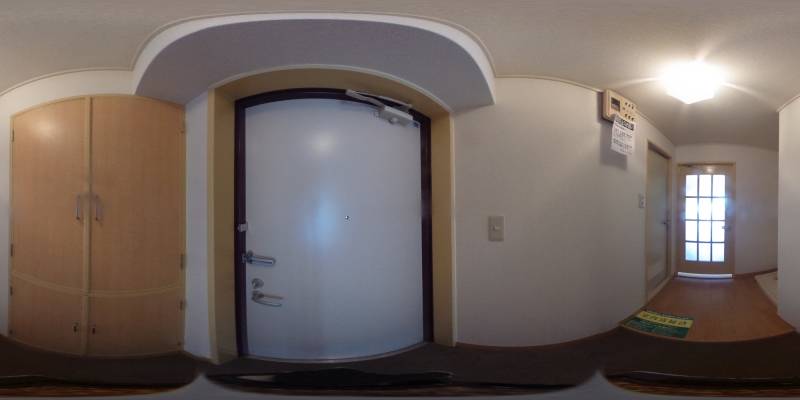 パノラマ画像玄関