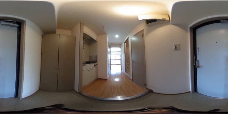 パノラマ画像玄関