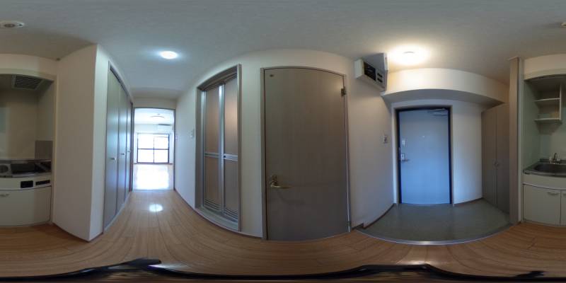 パノラマ画像洋室