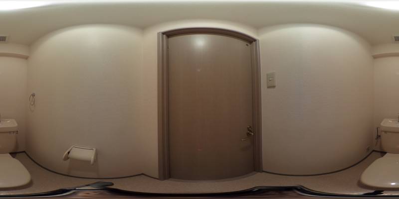 パノラマ画像トイレ