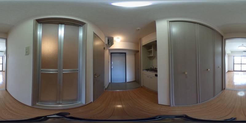 パノラマ画像洋室