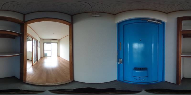 パノラマ画像玄関