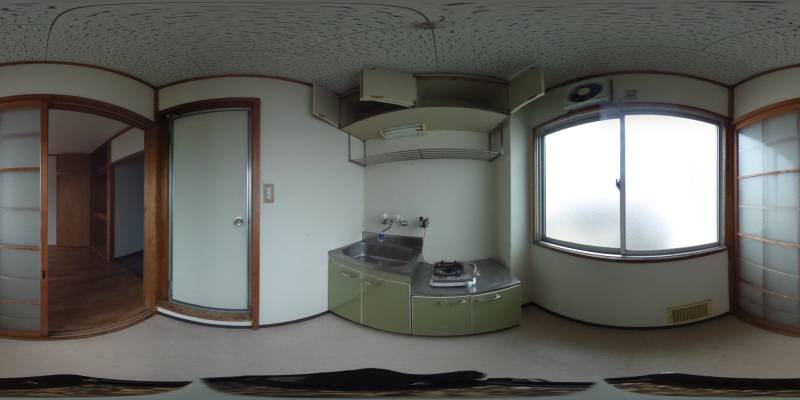 パノラマ画像キッチン