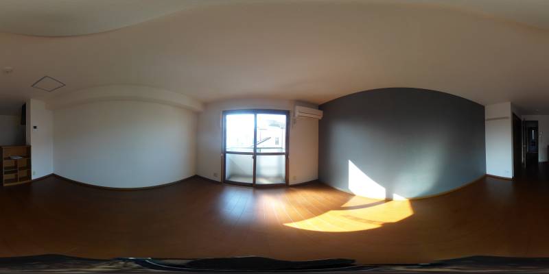 パノラマ画像洋室