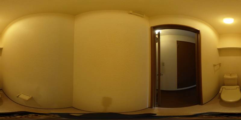 パノラマ画像トイレ