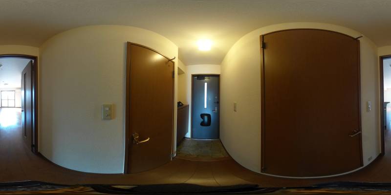 パノラマ画像玄関