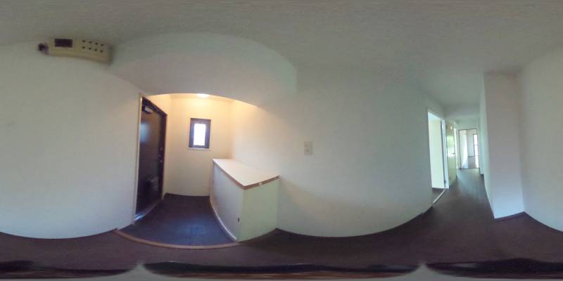 パノラマ画像玄関