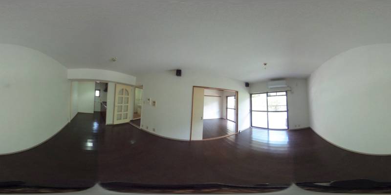 パノラマ画像リビング