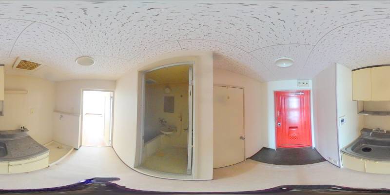 パノラマ画像キッチン