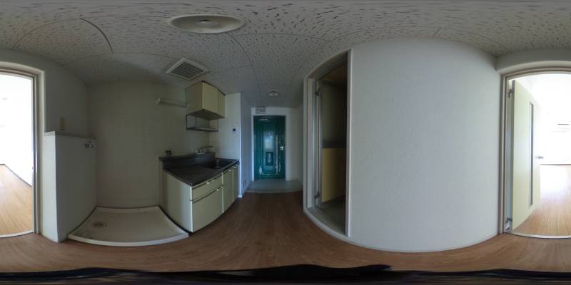 パノラマ画像キッチン