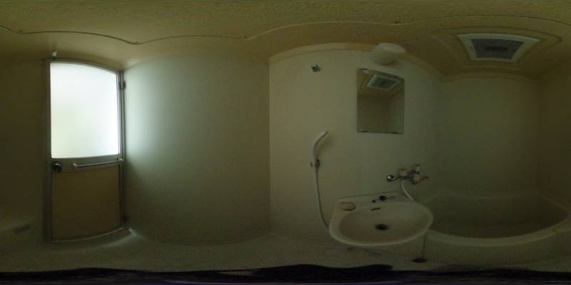 パノラマ画像バスルーム