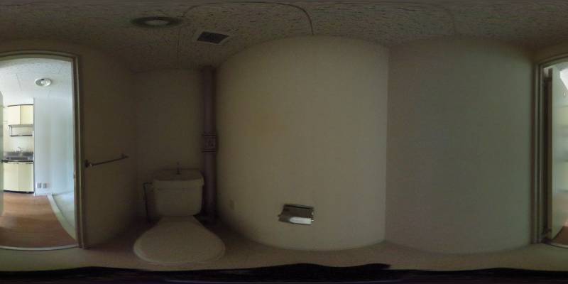 パノラマ画像トイレ