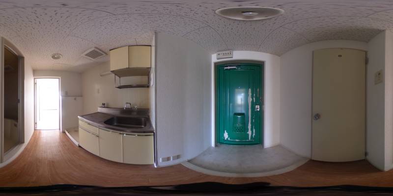 パノラマ画像玄関