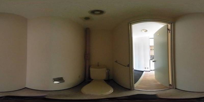 パノラマ画像トイレ