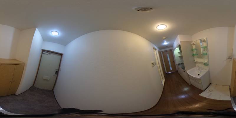 パノラマ画像玄関