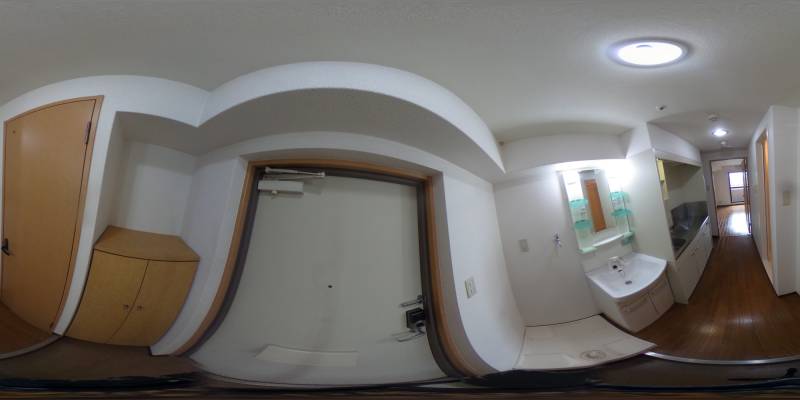 パノラマ画像玄関