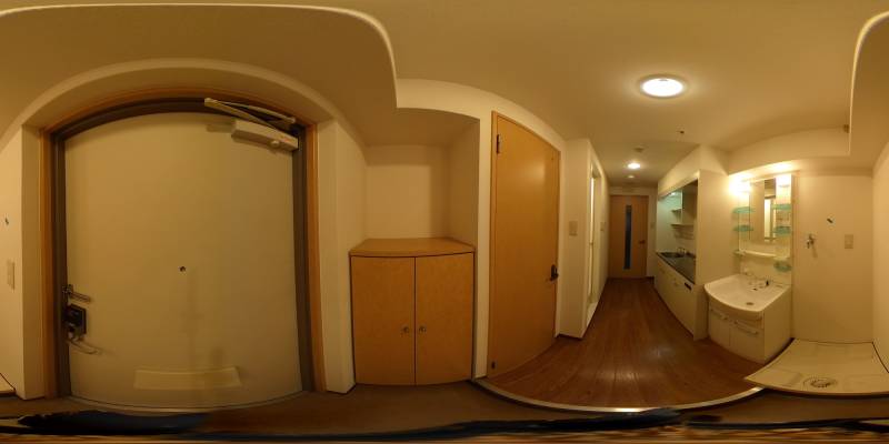 パノラマ画像玄関