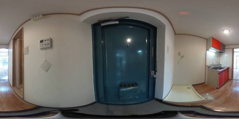 パノラマ画像玄関