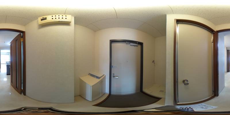 パノラマ画像玄関