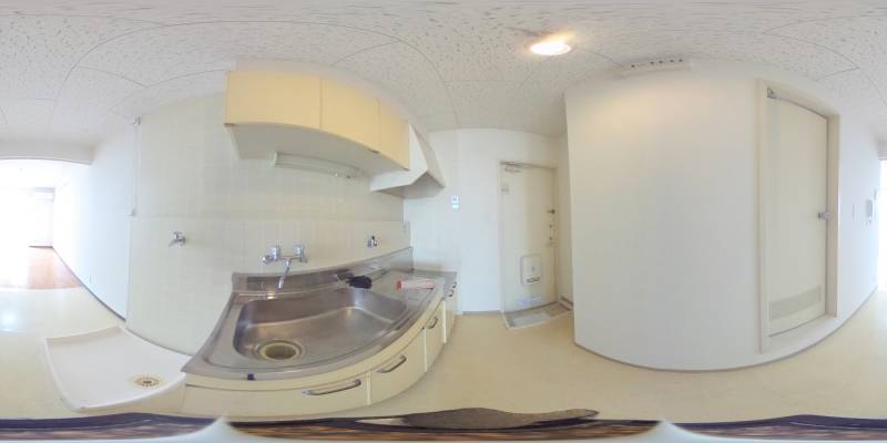 パノラマ画像キッチン