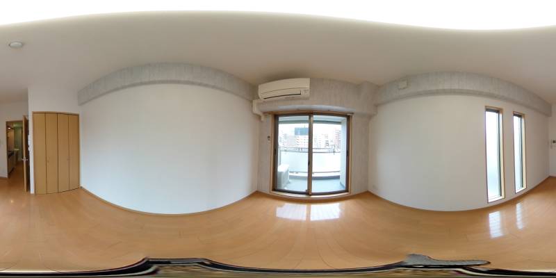 パノラマ画像洋室