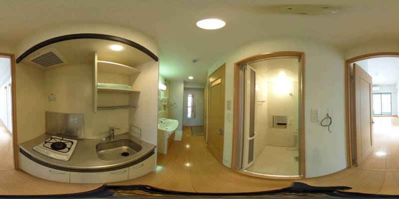 パノラマ画像キッチン