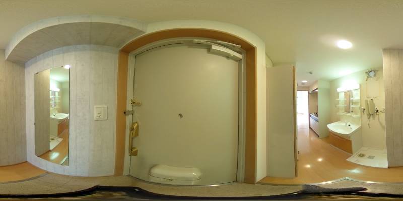 パノラマ画像玄関