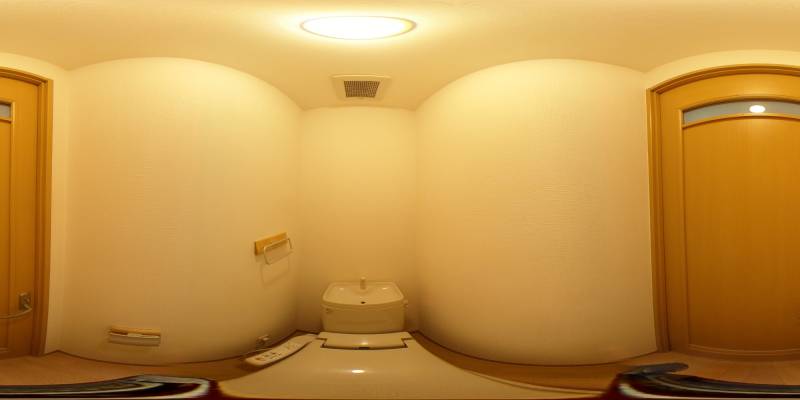 パノラマ画像トイレ