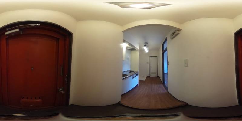 パノラマ画像玄関