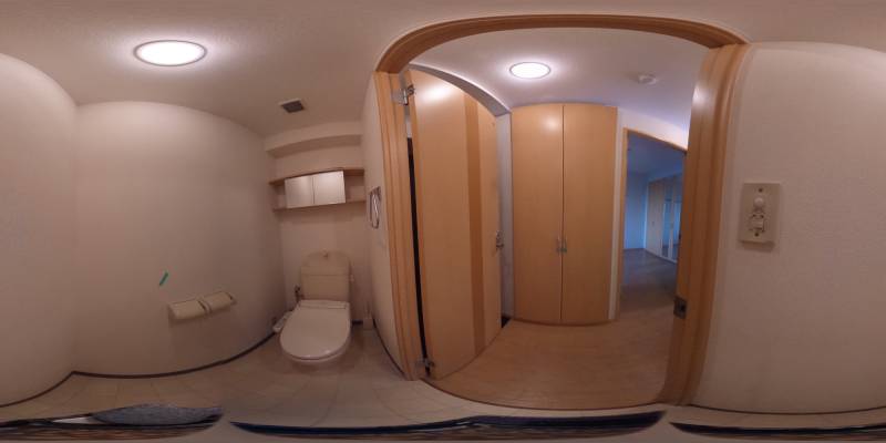 パノラマ画像トイレ