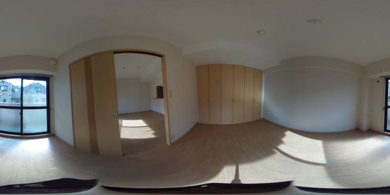 パノラマ画像洋室