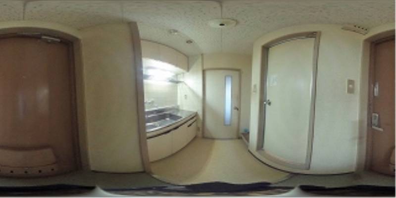 パノラマ画像玄関