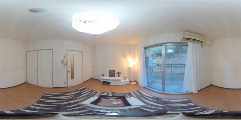 パノラマ画像洋室