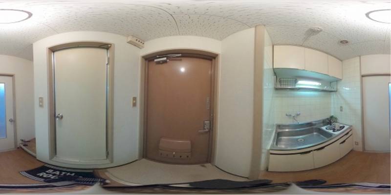 パノラマ画像玄関