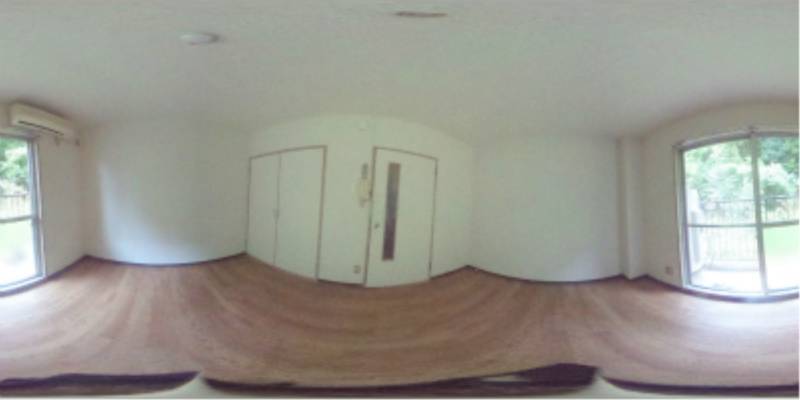 パノラマ画像洋室