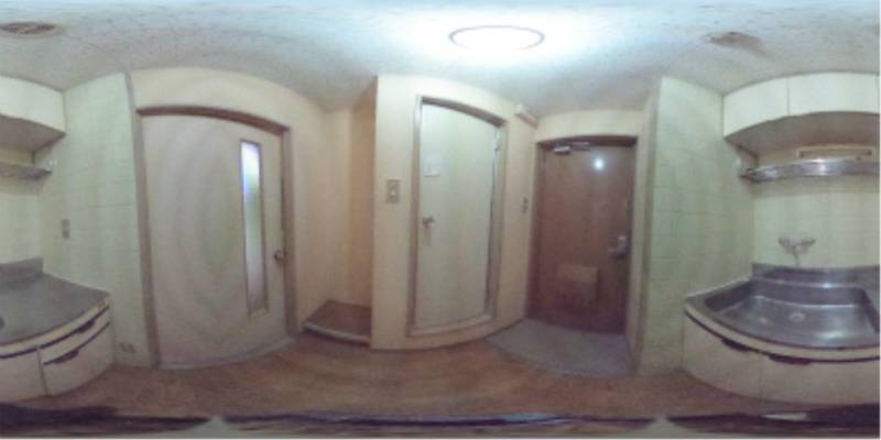 パノラマ画像キッチン