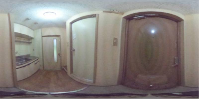 パノラマ画像玄関