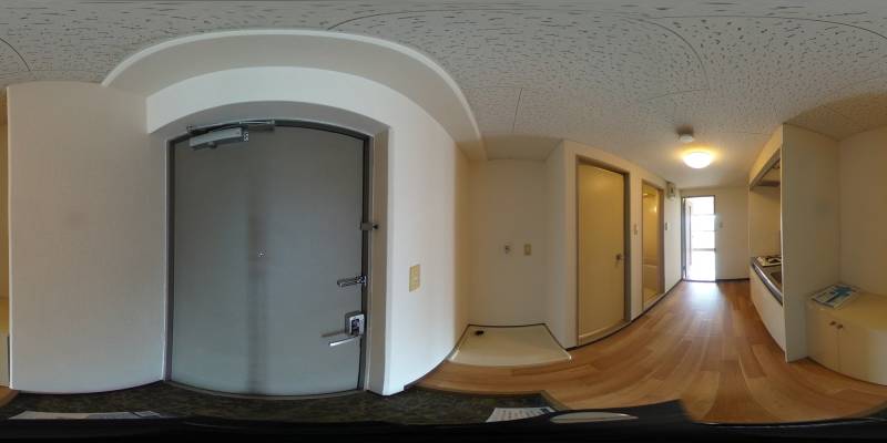 パノラマ画像玄関