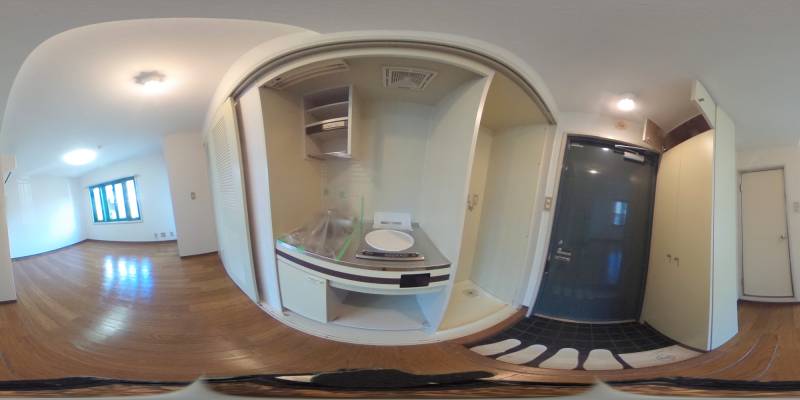 パノラマ画像キッチン